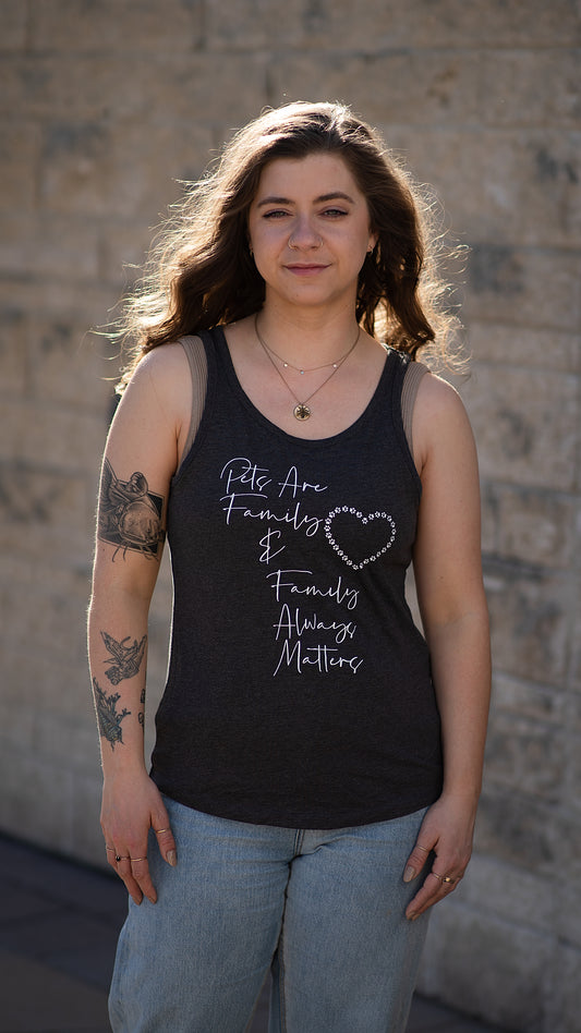 Women's Tank Top - Pets Are Family
